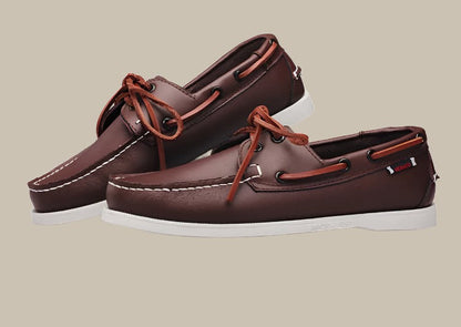 Herren Loafer Schuhe Bequem Schnürsenkel Ergonomisch