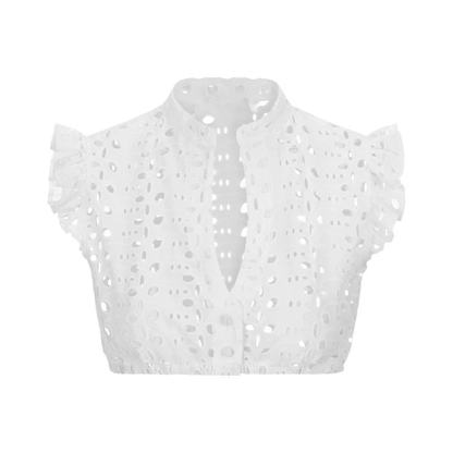 Dirndlbluse Frauen Kurzärmelig Traditionell Blumenmuster