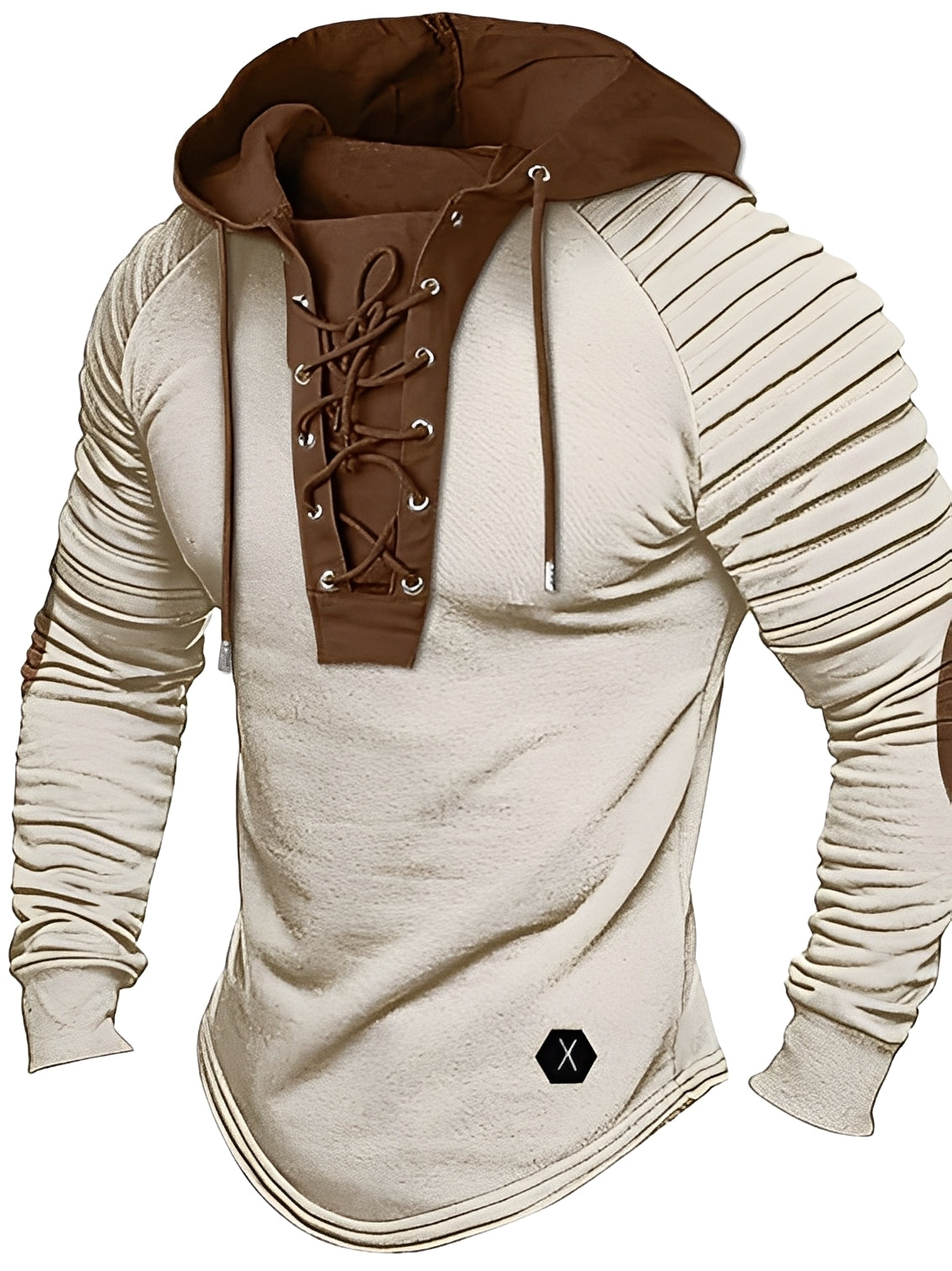 Strickpullover Herren Kapuze Bequem Leicht - BerlinGlamour