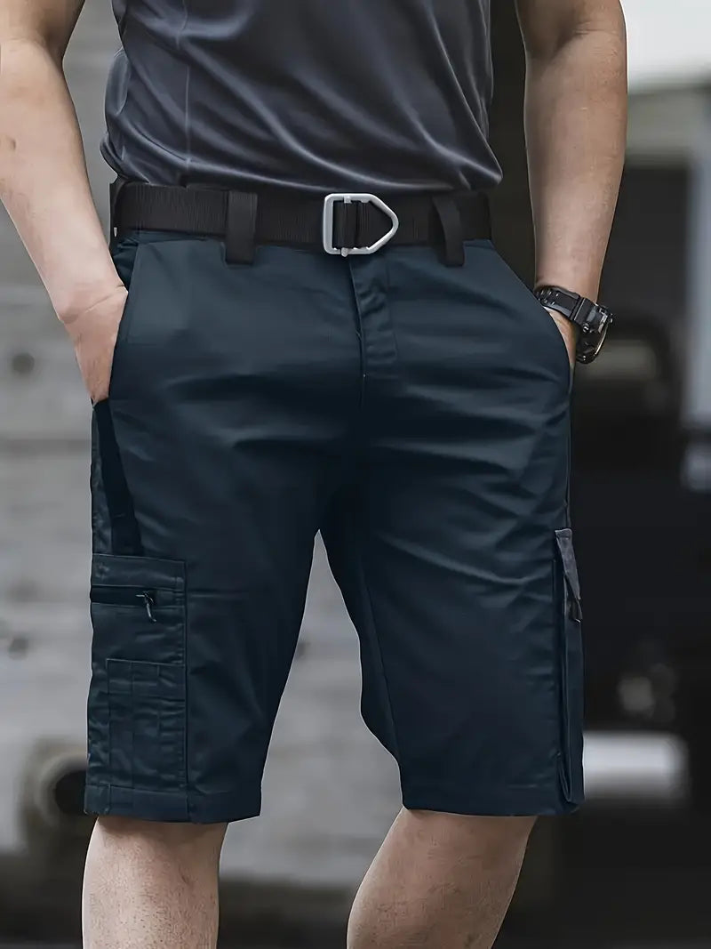 Herren Shorts Cargo Freizeit Shorts mit vielen Taschen