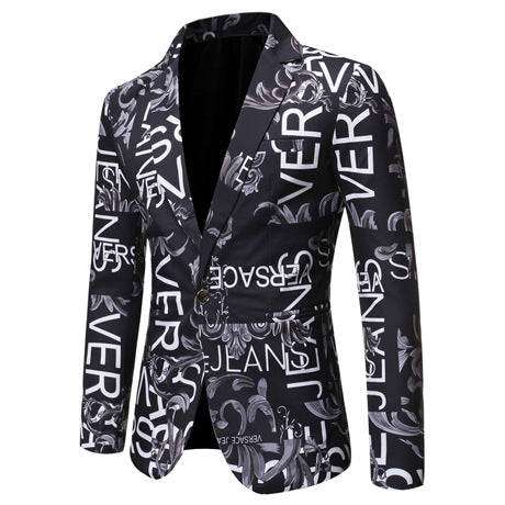 Modischer Herren Blazer mit auffälligem Design Berlin Stil