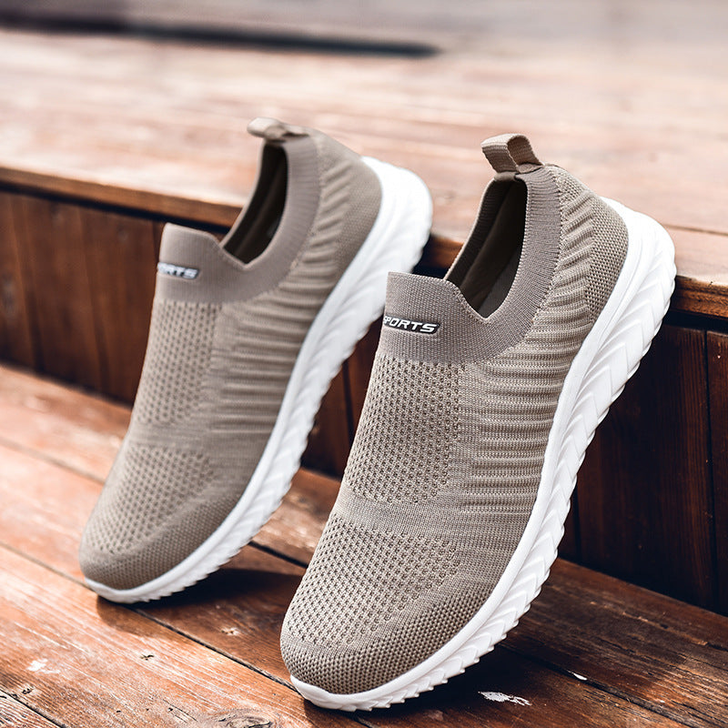 Damen Sneaker Stretch atmungsaktiv bequem Schwarz