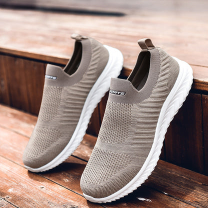 Damen Sneaker Stretch atmungsaktiv bequem Schwarz