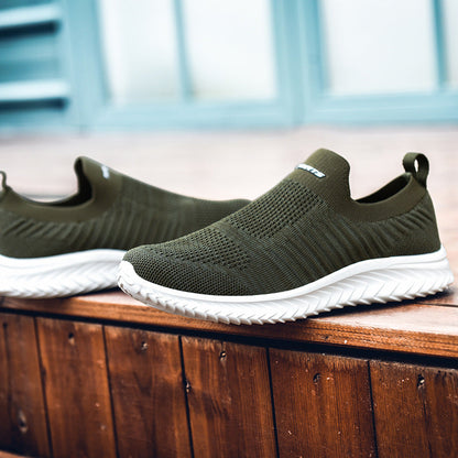 Damen Sneaker Stretch atmungsaktiv bequem Schwarz