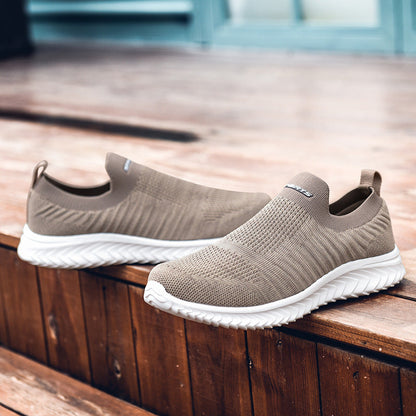 Damen Sneaker Stretch atmungsaktiv bequem Schwarz
