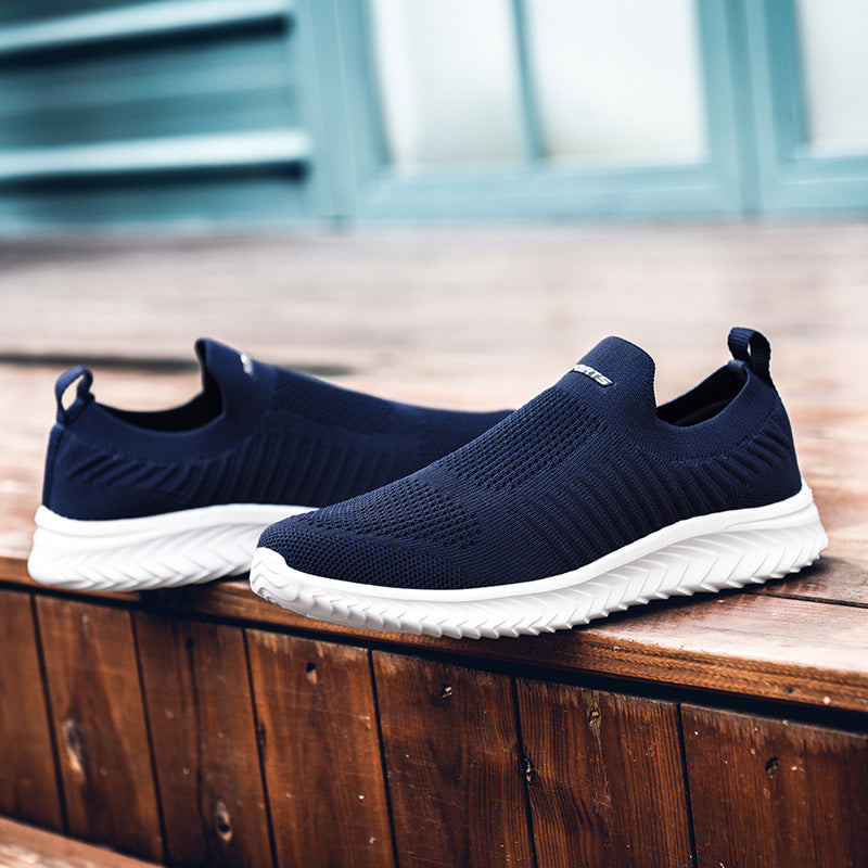 Damen Sneaker Stretch atmungsaktiv bequem Schwarz