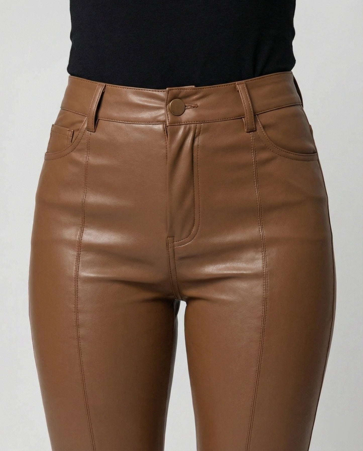 Yogahose Damen Hochtailliert Elastisch Bequem