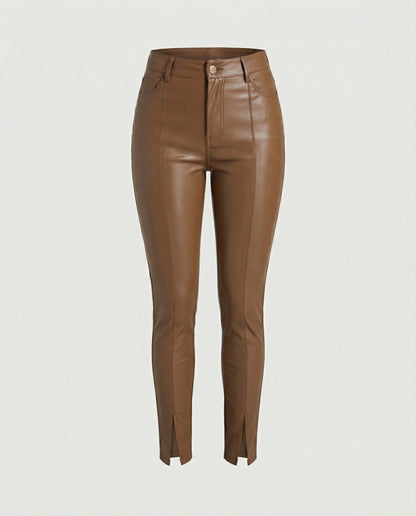 Yogahose Damen Hochtailliert Elastisch Bequem