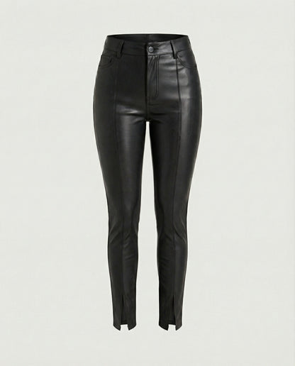 Yogahose Damen Hochtailliert Elastisch Bequem
