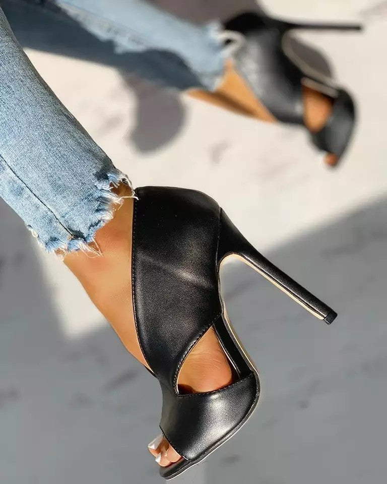 Orthopädische Sandalen Damen High Heel Komfort - BerlinGlamour