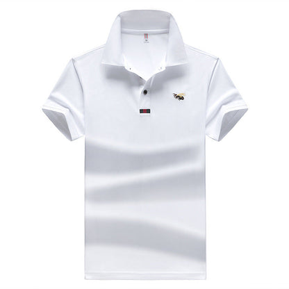 Herren Poloshirt Pflegeleicht Gestickt Modern