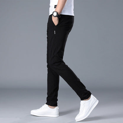 Herren Chino-Hose Slim Fit Bequem Modern