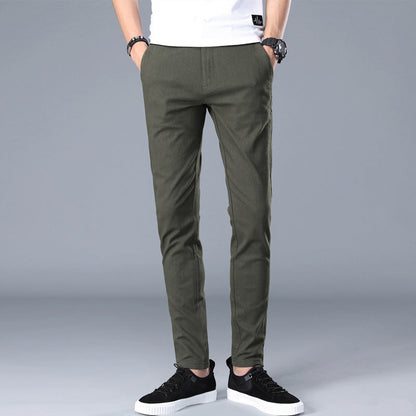Herren Chino-Hose Slim Fit Bequem Modern