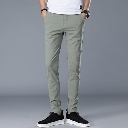 Herren Chino-Hose Slim Fit Bequem Modern