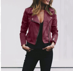 Frauen Jacke Reißverschluss Modern Glamour