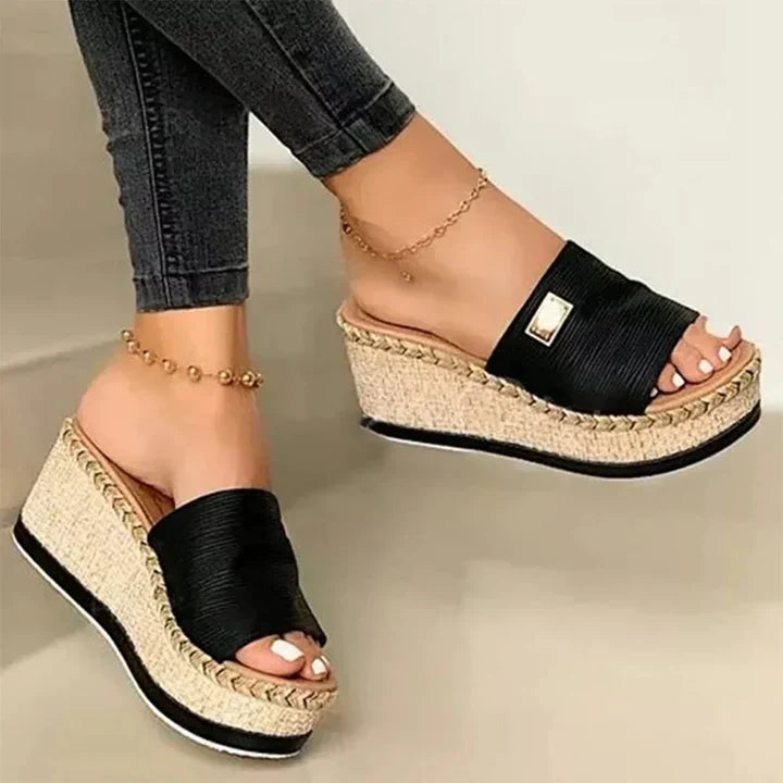 Damenschuhe Orthopädische Keil-Sandalen Sommer