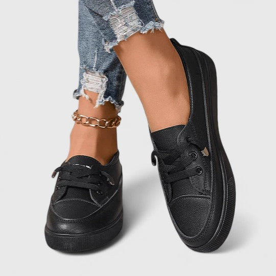 Damen Sneaker Frühling Klassisch Schnüren