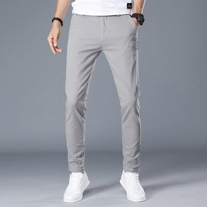 Herren Chino-Hose Slim Fit Bequem Modern