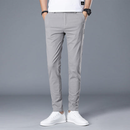 Herren Chino-Hose Slim Fit Bequem Modern