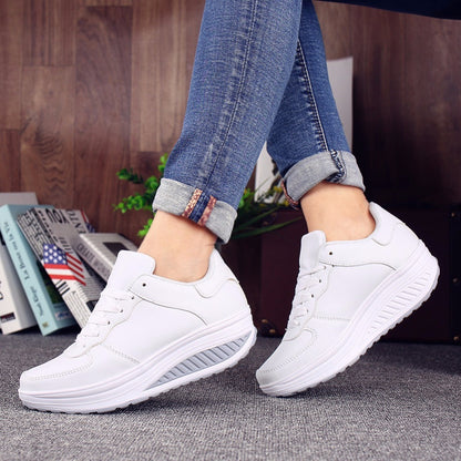Damen Sneaker Bequem Sportlich Freizeit