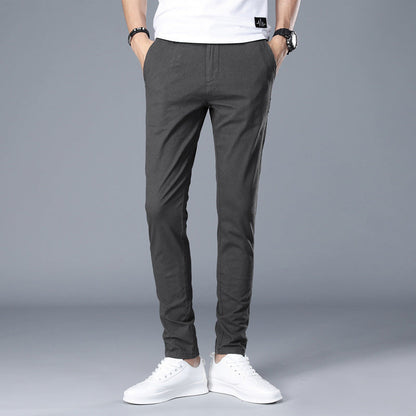 Herren Chino-Hose Slim Fit Bequem Modern