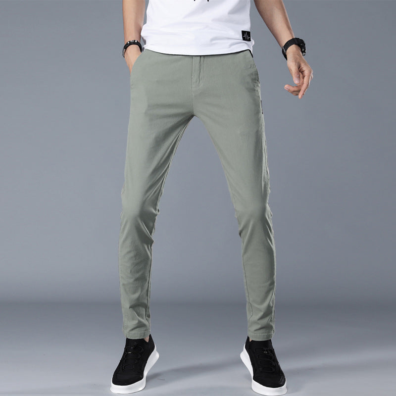 Herren Chino-Hose Slim Fit Bequem Modern