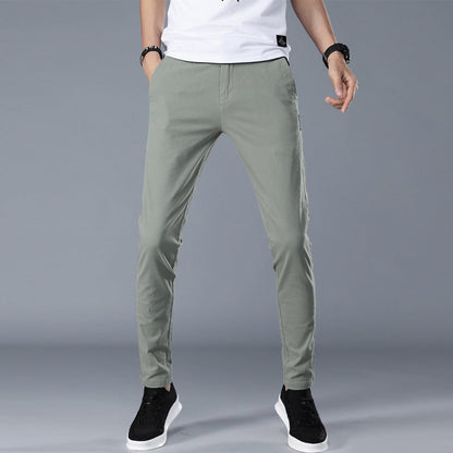 Herren Chino-Hose Slim Fit Bequem Modern