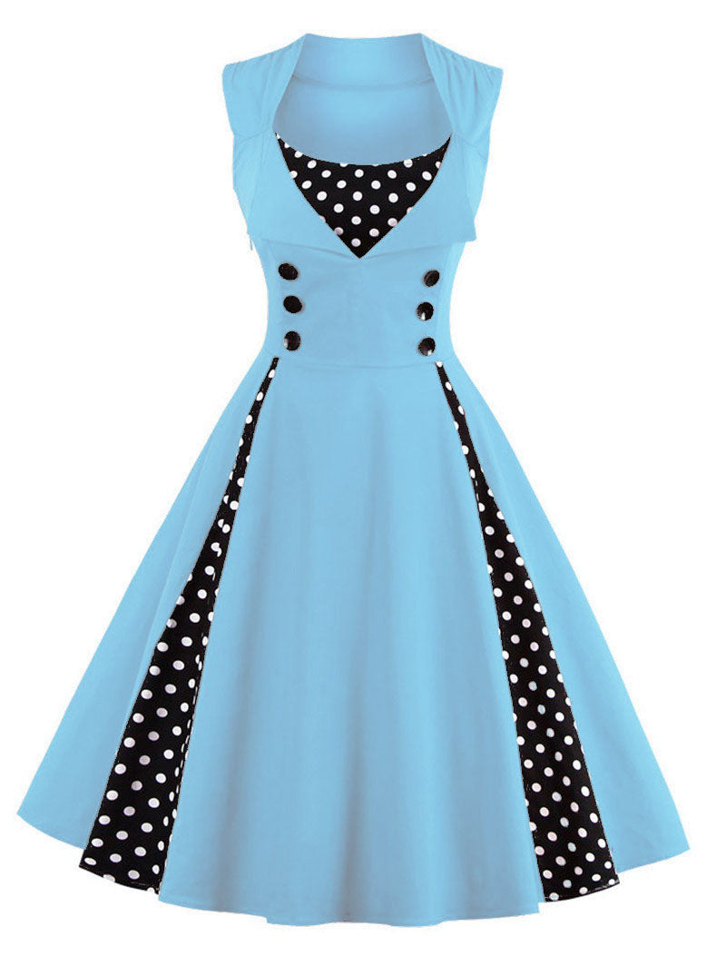 Rockabilly Kleid Retro Damenkleid Glamour Style
