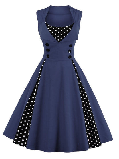 Rockabilly Kleid Retro Damenkleid Glamour Style
