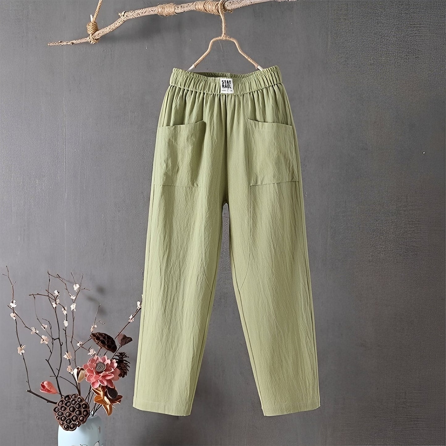 Bequeme Damen Freizeithose Elastisch Komfortabel