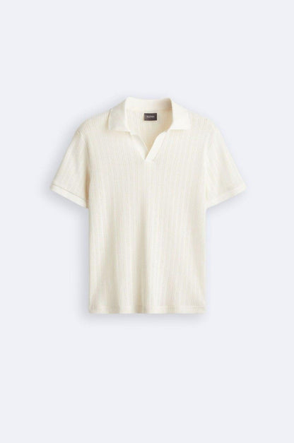 Elegantes Poloshirt Strick Herren Modern - BerlinGlamour