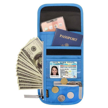 Reisebrieftasche RFID-Sicher mit Blockierungsfunktion