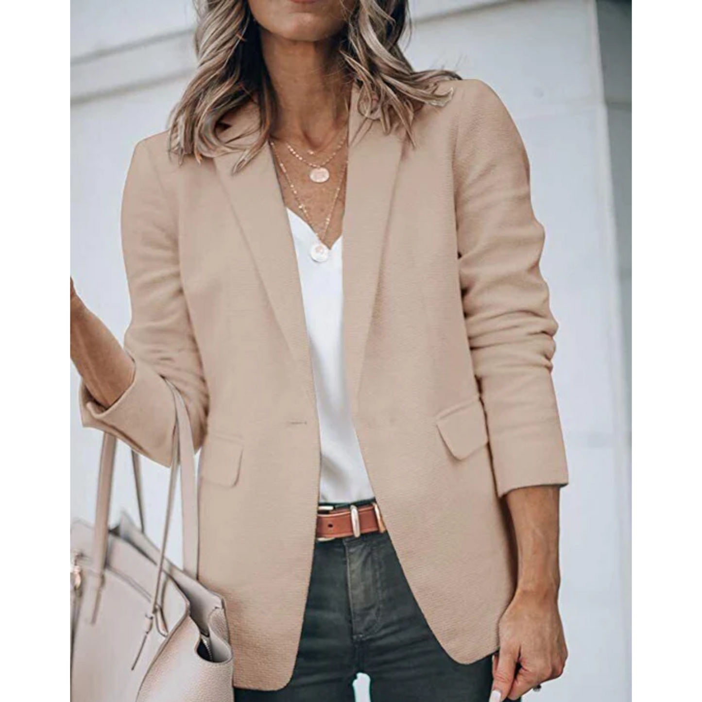 Herrenblazer Klassisch Slim Fit Modern