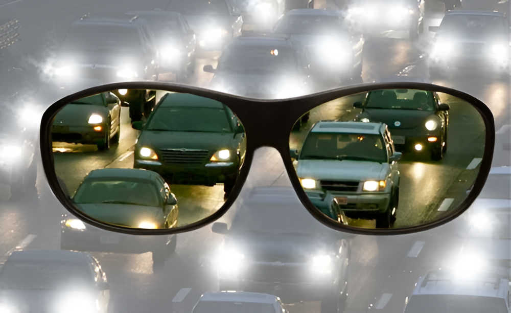 Nachtbrille für Autos mit Blendfrei-Technologie
