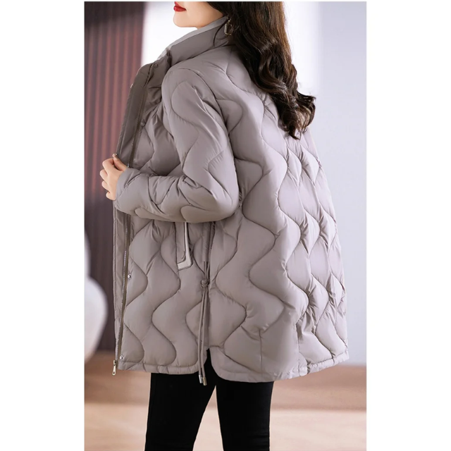 Damen Winterjacke Langärmelig Warm Freizeit