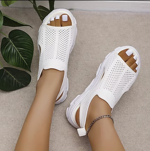 Damen Sandalen Ergonomisch Rutschfest Bequem