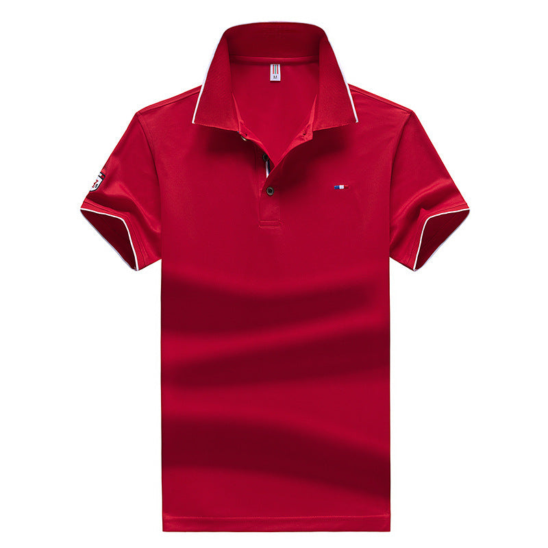 Herren Polohemd Kurzarm Atmungsaktiv Elegantes Design