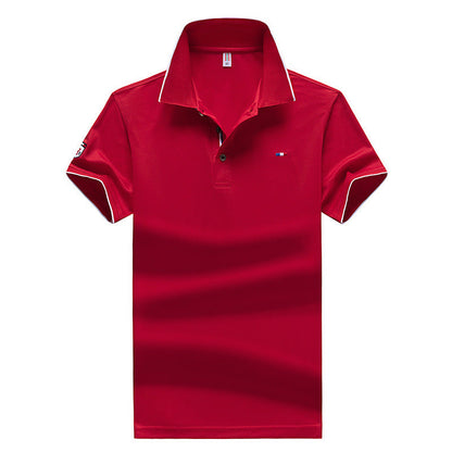 Herren Polohemd Kurzarm Atmungsaktiv Elegantes Design