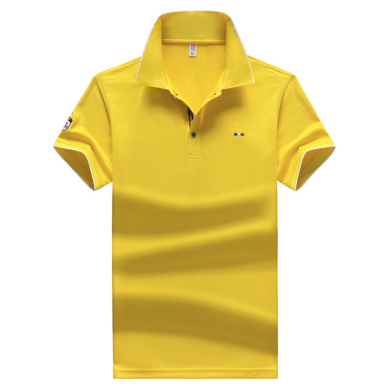 Herren Polohemd Kurzarm Atmungsaktiv Elegantes Design
