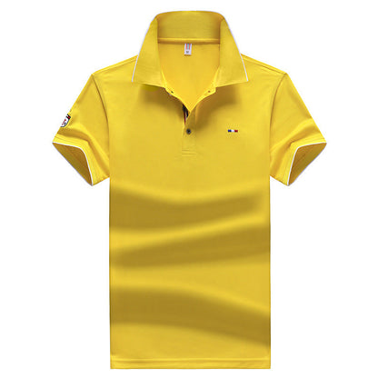 Herren Polohemd Kurzarm Atmungsaktiv Elegantes Design