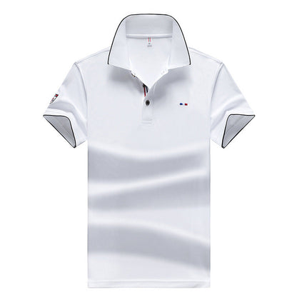 Herren Polohemd Kurzarm Atmungsaktiv Elegantes Design