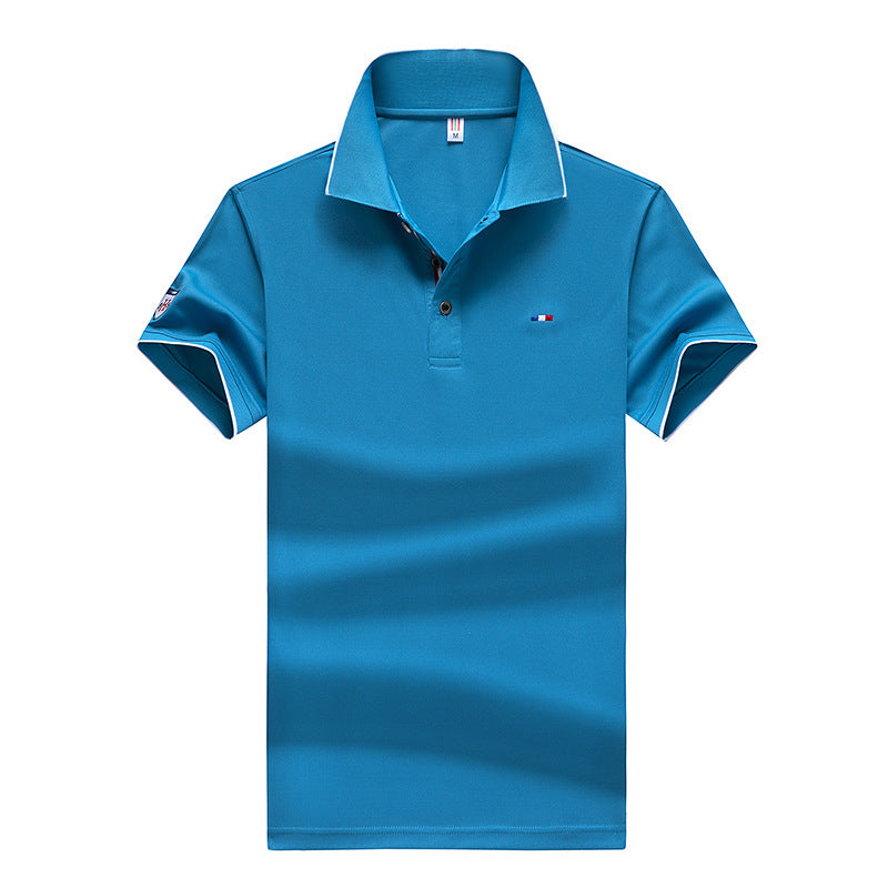 Herren Polohemd Kurzarm Atmungsaktiv Elegantes Design