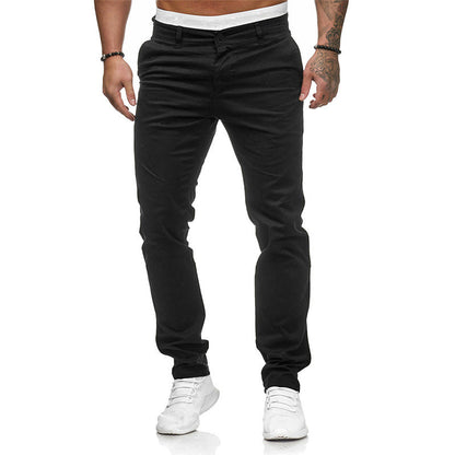 Herren Slim-Fit-Hose Bequem Stilvoll Modern