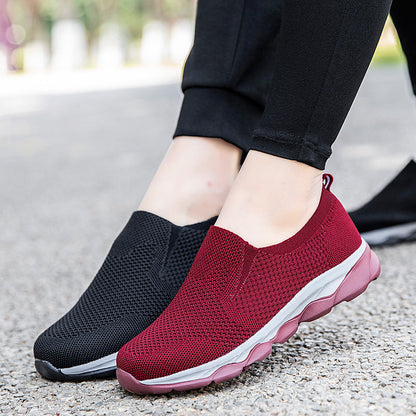 Damen Laufschuhe Bequem Slip-On Schnell Sportschuh - BerlinGlamour