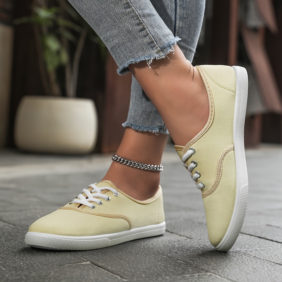 Damen Sneaker Leicht Weizo Canvas Schuhe