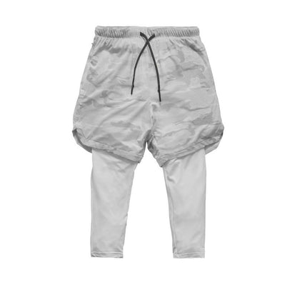 Herren Trainingshosen Elastisch Mit integrierten LeggingsSport