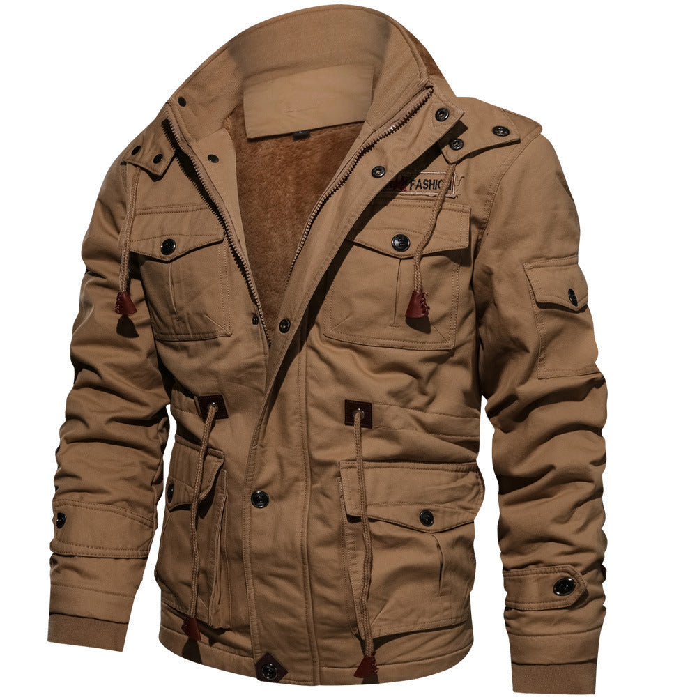 Herren Outdoor-Jacke Warm Isoliert Wasserdicht Funktional - BerlinGlamour