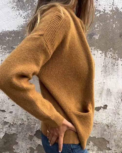 Einfachjacke Damen Klassisch Reißverschluss Modern