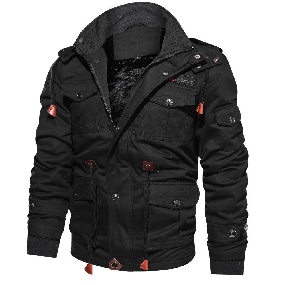 Herren Outdoor-Jacke Warm Isoliert Wasserdicht Funktional