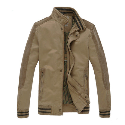 Herren Outdoor-Jacke Sportlich Wasserdicht Funktionale Taschen - BerlinGlamour